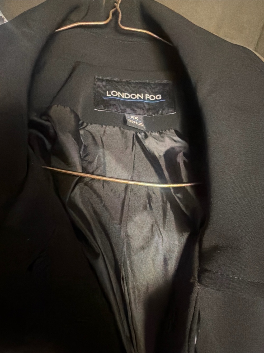 London Fog Men’s Black Sport Coat - Classic Single-Breasted Blazer
